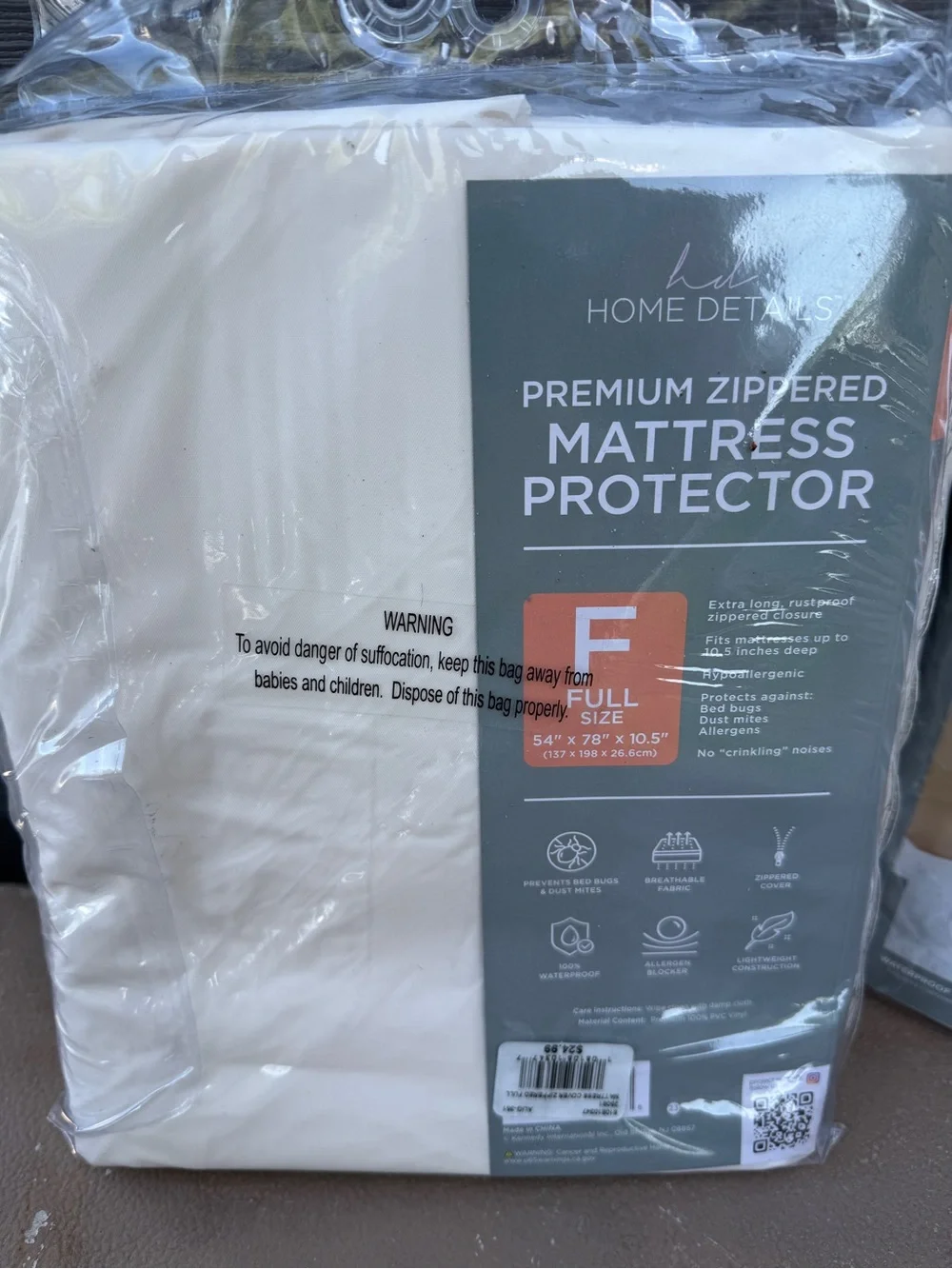 Mattress Protector - Bed Bug Waterproof Mattress Cover 3 packages All full size